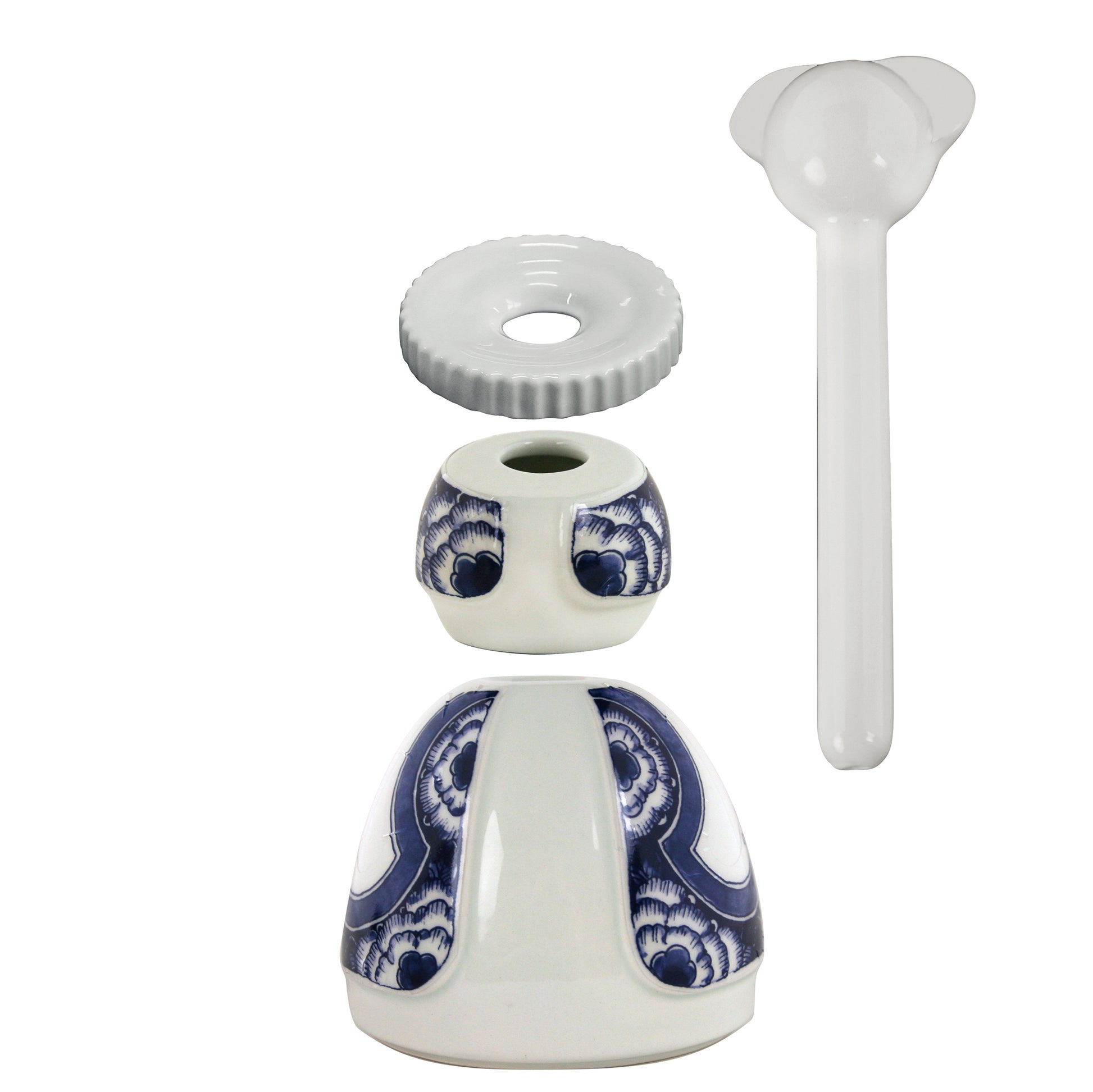 Proud Mary Ribbon Flower│Royal Delft│Porceleyne Fles│art. 46605000│losse onderdelen zwevend