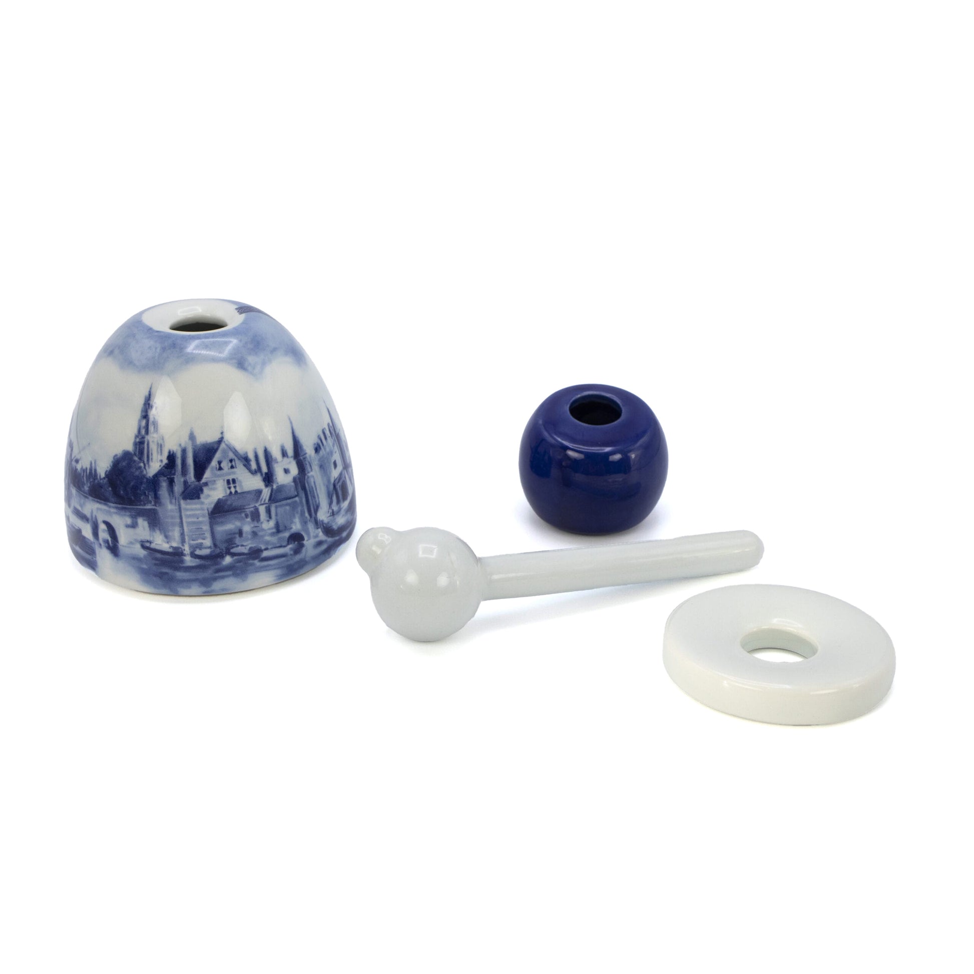 Proud Mary Gezicht op Delft│Royal Delft│Porceleyne Fles│art. 46608000│losse onderdelen liggend