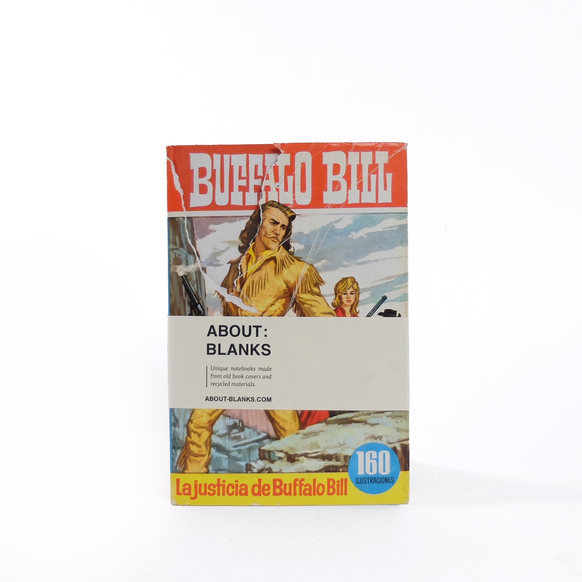 About Blanks Notitieboek Medium nr 17│voorkant met label