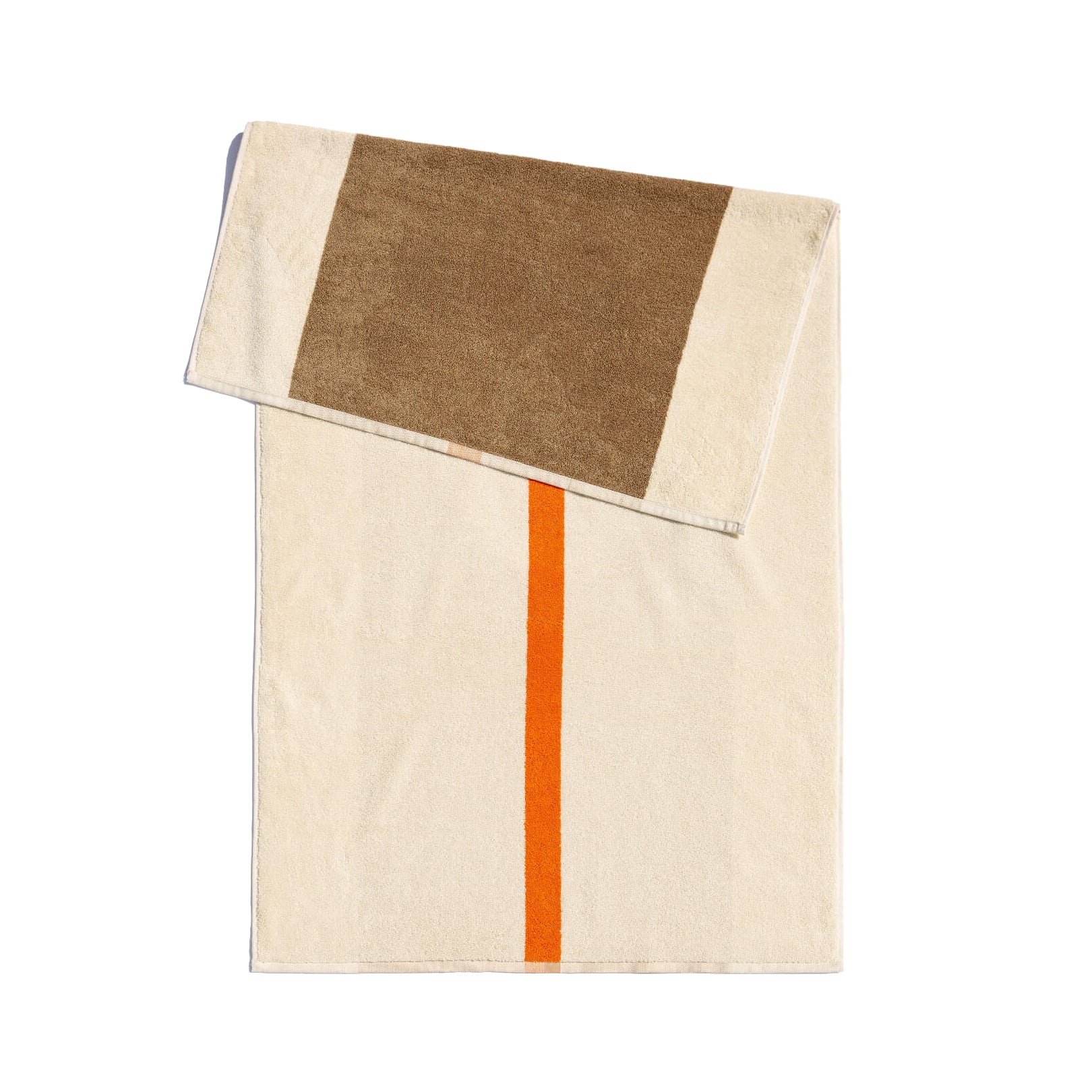 Badhanddoek 70x14 Orange&Honey│Martens&Martens-Suite702│art. MMTT70ORHO│achterkant met witte achtergrond