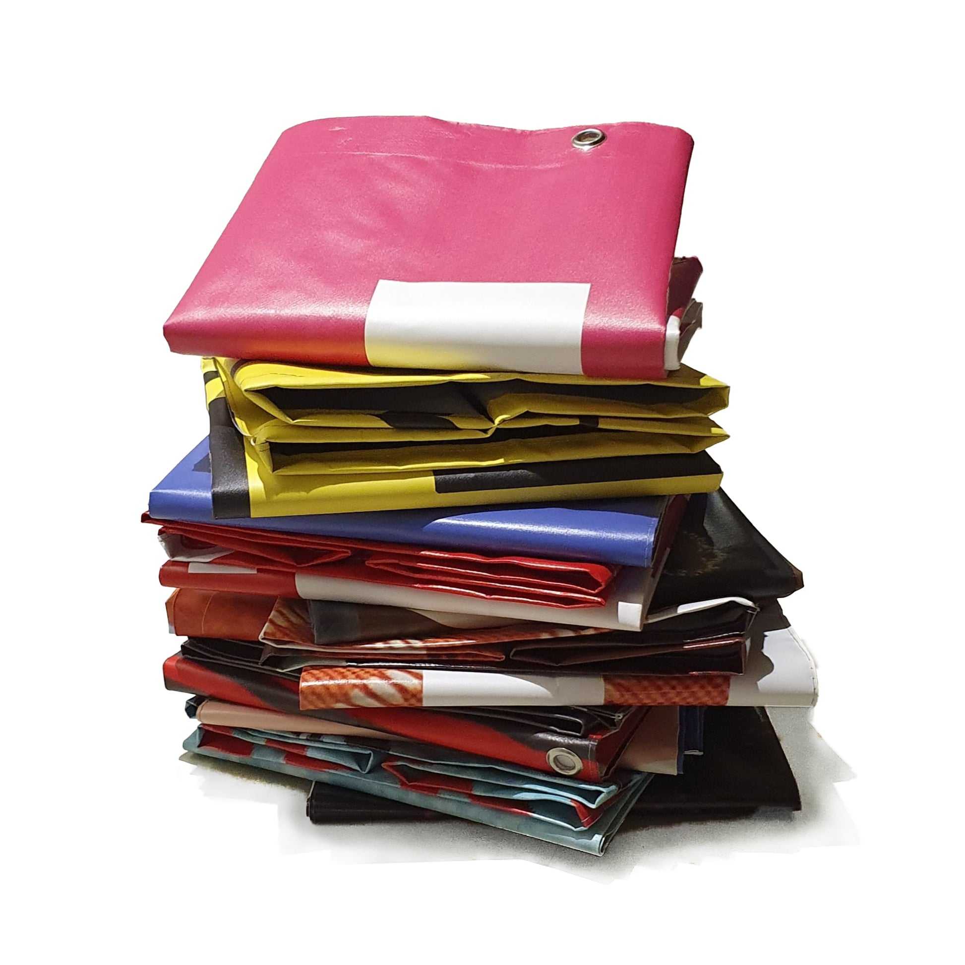 Bisonbag Prullenbak/Wasmand Goods│art. BB 10.01 NR.1│groep diversen opgevouwen op stapel