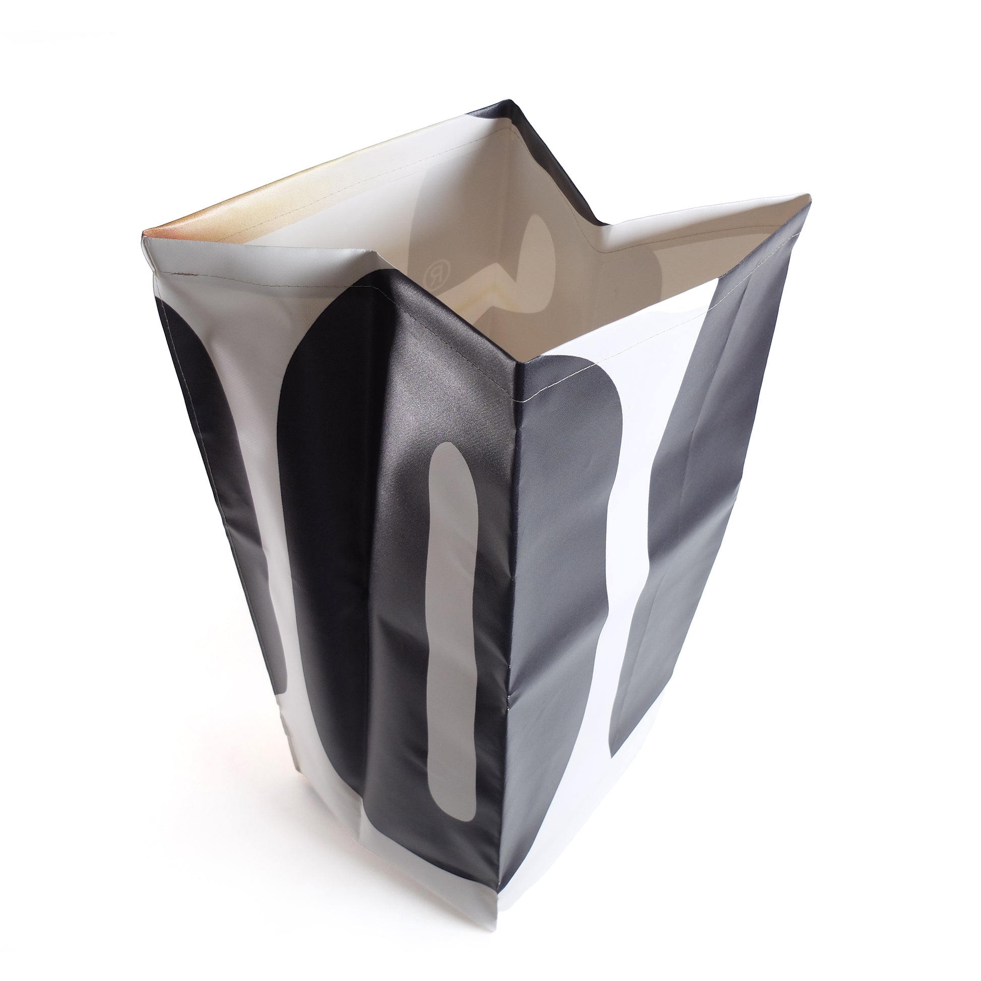 Bisonbag Prullenbak en Wasmand│Goods│art. BB 10.01 nr.4│bovenaanzicht schuin