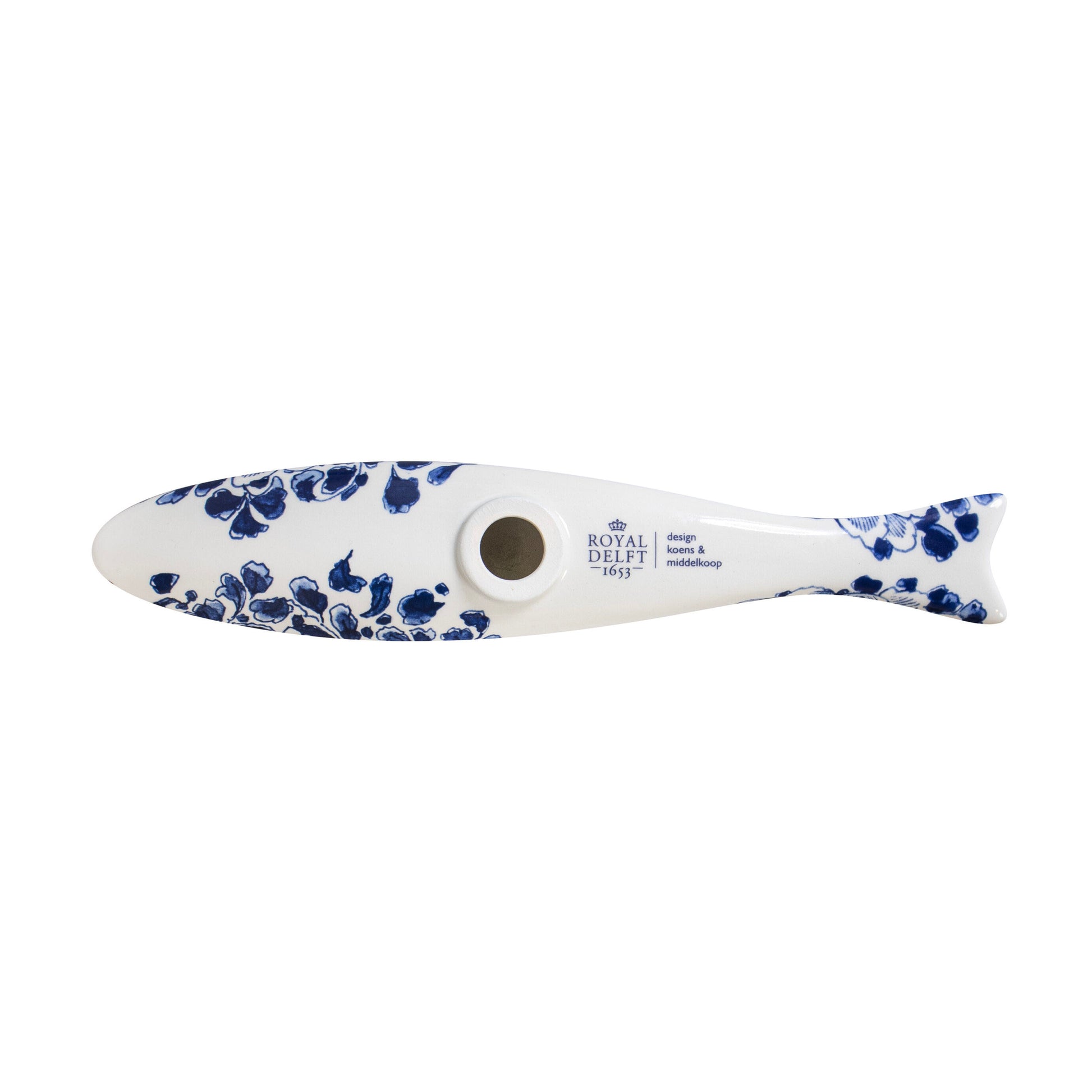 Blue Herring Flower Bed│Royal Delft│art. 46502500│achterkant