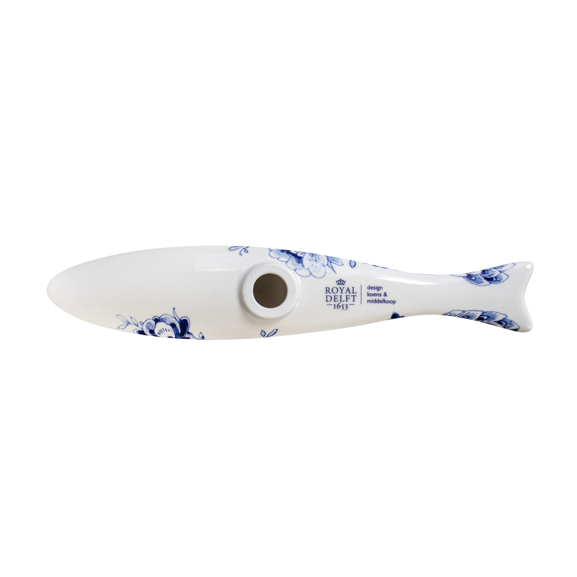Blue Herring Peacock Scales│Royal Delft│art. 46502600│achterkant
