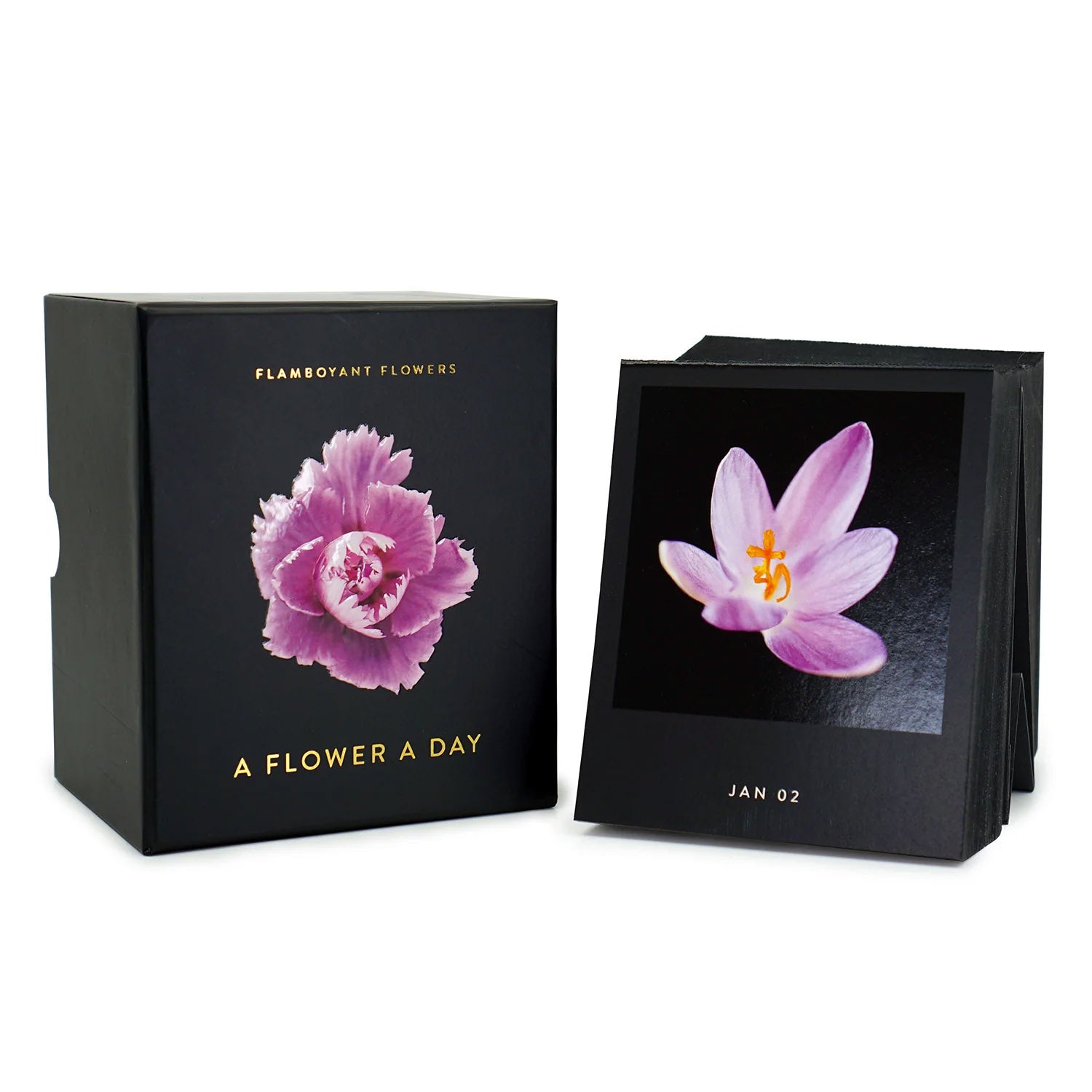Bureaukalender Flamboyant Flowers│Bloemen│naast verpakking