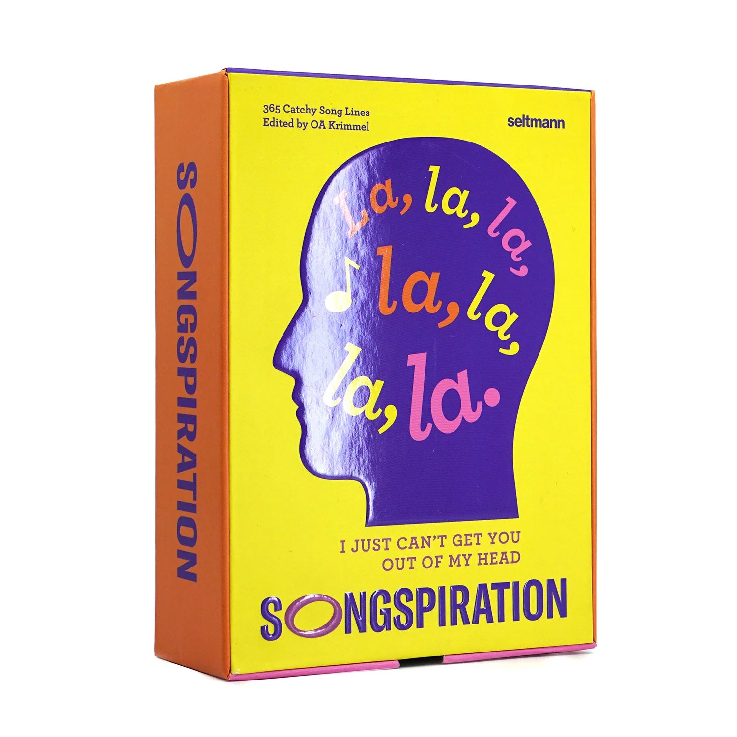 Scheurkalender Songspiration│Songteksten│art. 978-3-949070-17-4│voorkant schuin met witte achergrond