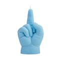 Candlehand F*ck You Kaars Baby Lichtblauw│art. BB-FCK-BLUE│achterkant