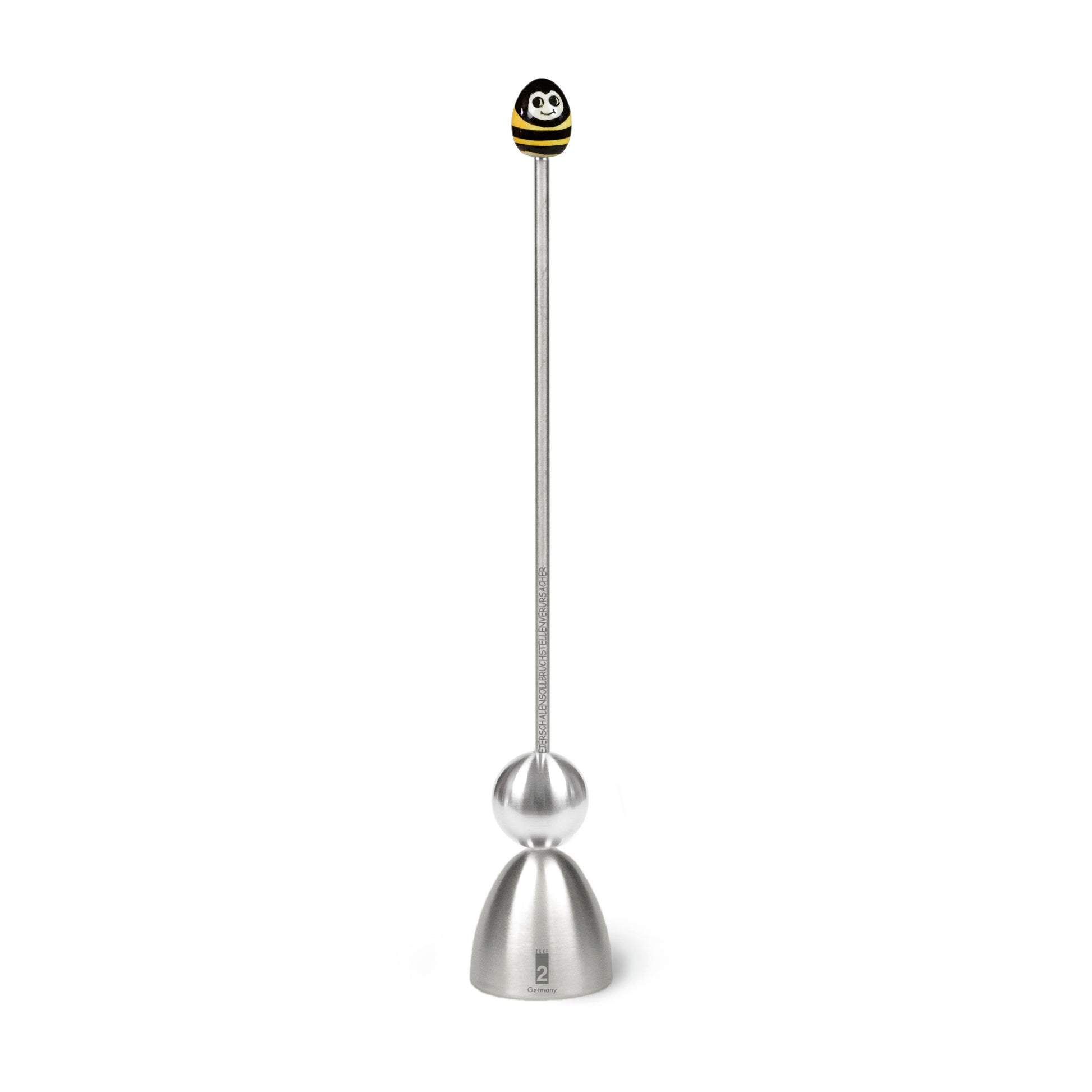 Clack Ei-Opener Bij│Take2-design│art. 99004/19│vooraanzicht met witte achtergrond