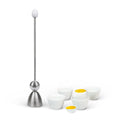 Clack Ei-Opener Gift Box met Eiderdopjes│Take2-Design│art. 99010│voorkant met 4 losse dopjes en witte achtergrond