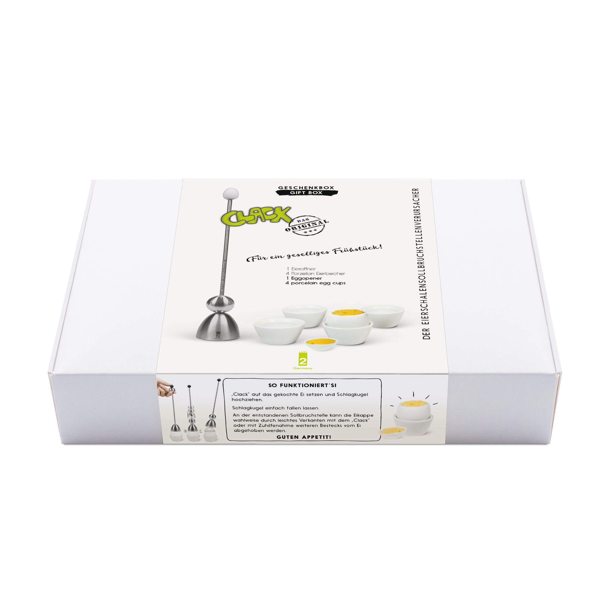 Clack Ei-Opener Gift Box met Eiderdopjes│Take2-Design│art. 99010│verpakking zijkant