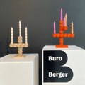 Clean Cut 5 Kandelaar│Bertjan Pot│Buro Berger│art. BJ001-04│diverse maten en kleuren op wit blok