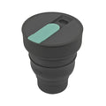 Opvouwbare Koffiekop To-Go Grijs│Lund London│art. 7433│vooraanzicht schuin boven