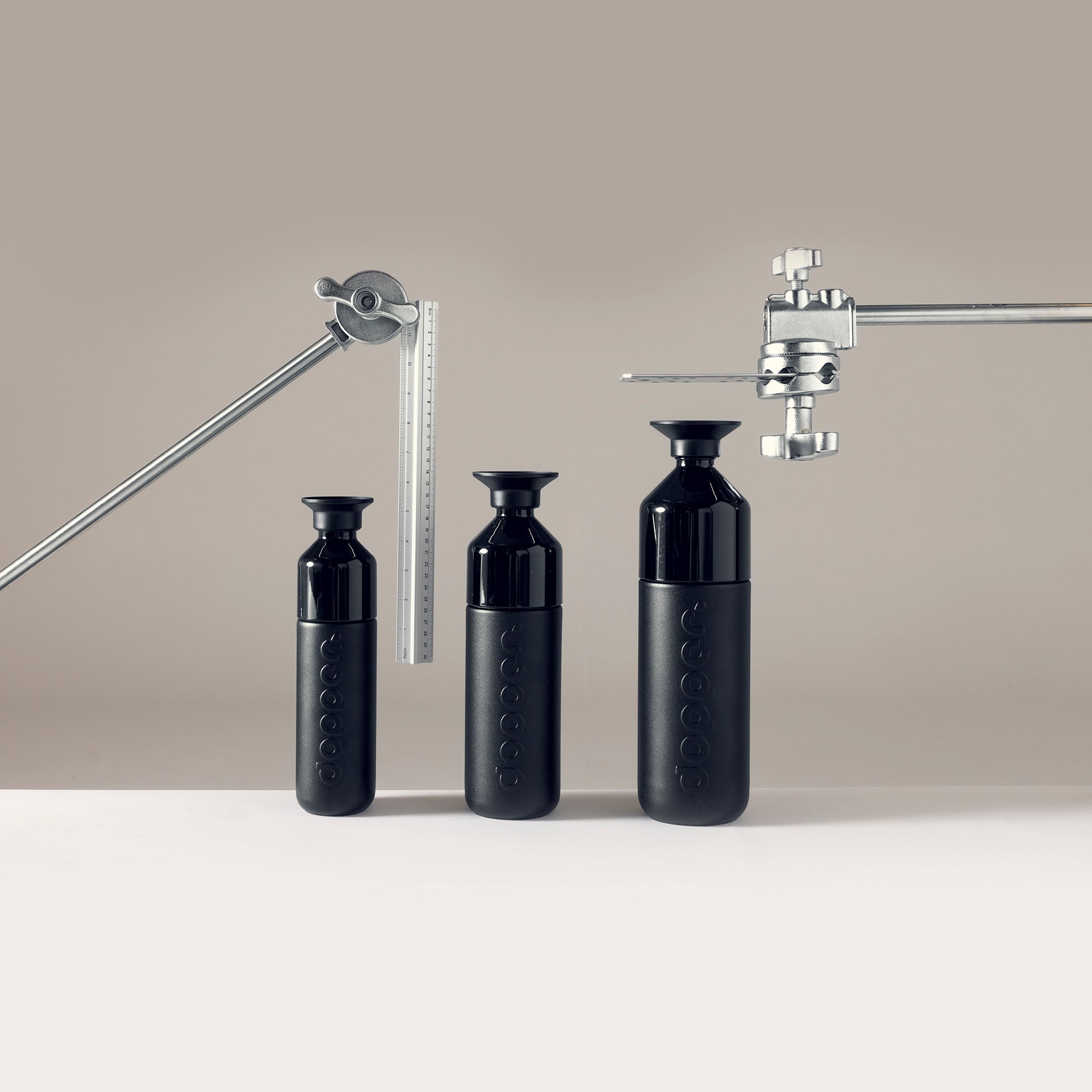 Dopper Insulated 1L Blazing Black│art. 5654│3 verschillende maten