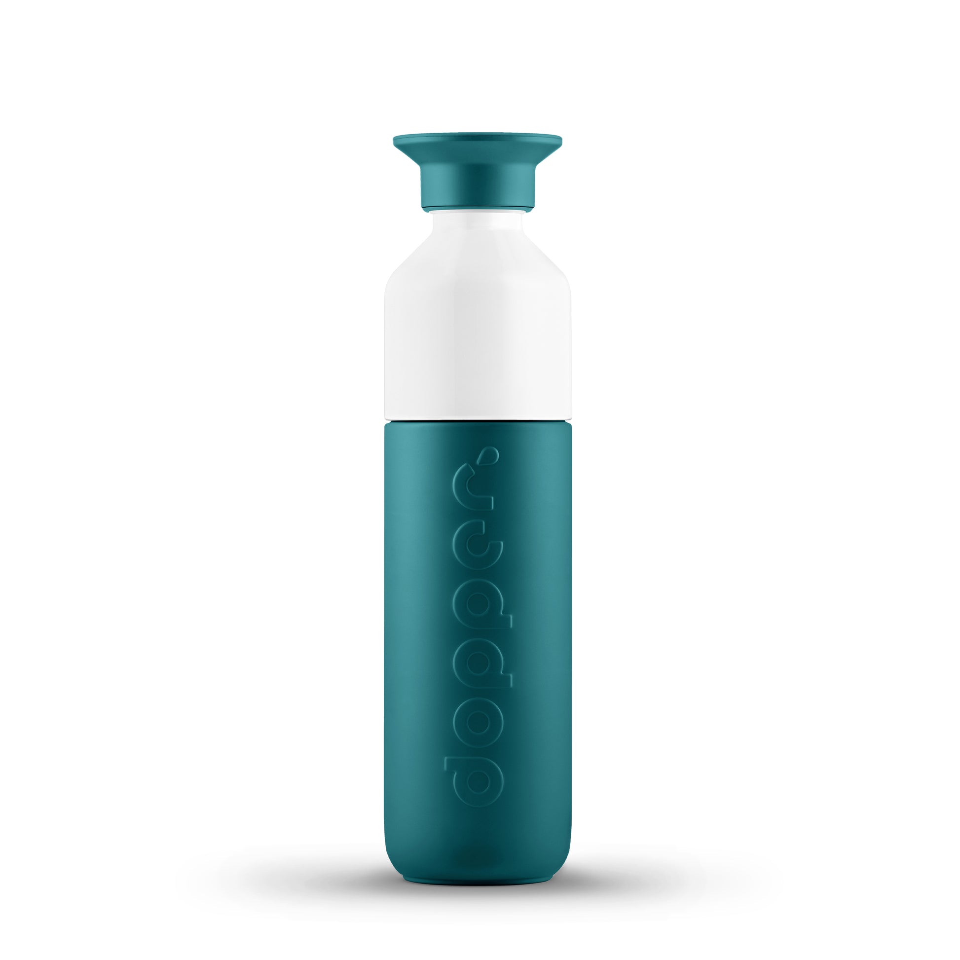 Dopper Insulated Small Green Lagoon│Thermosfles 350ml Groen│art. 5333│voorkant met witte achtergrond
