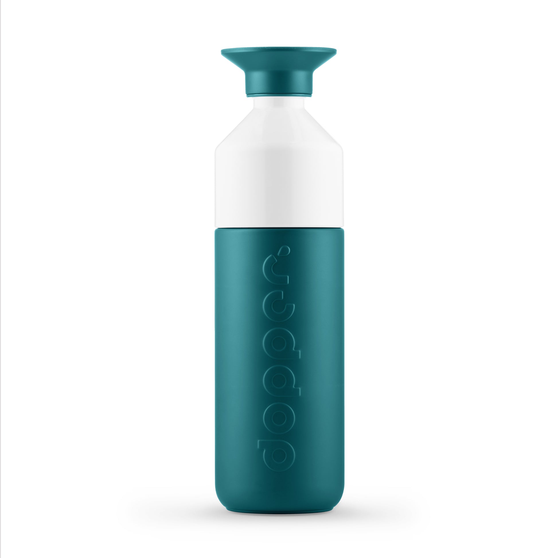 Dopper Insulated Large Green Lagoon│Thermosfles 580ml groen│art. 5236│voorkant met witte achtergrond