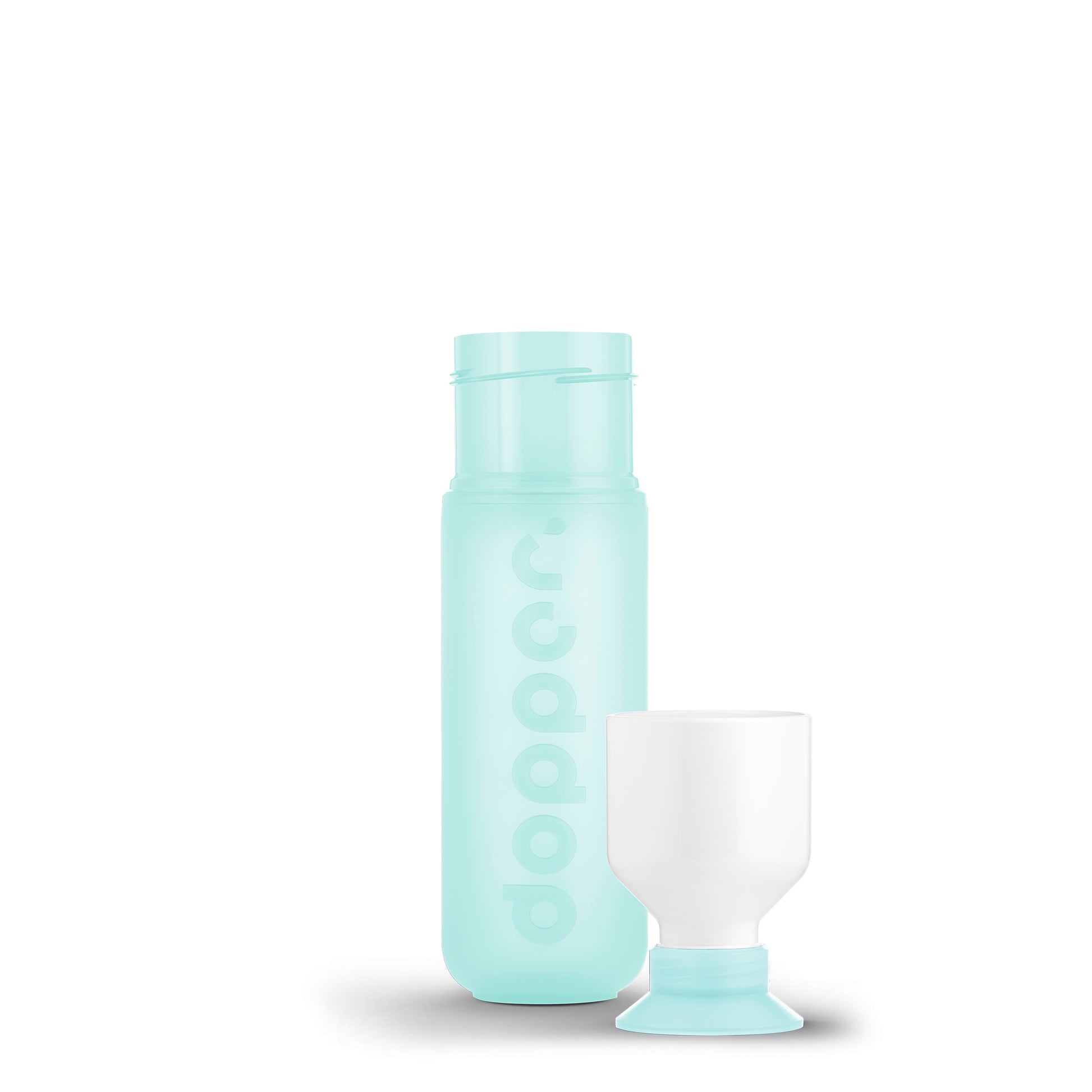 Dopper Original Polar Blue│Waterfles 450ml Lichtblauw│art. 5180│met losse dop als beker