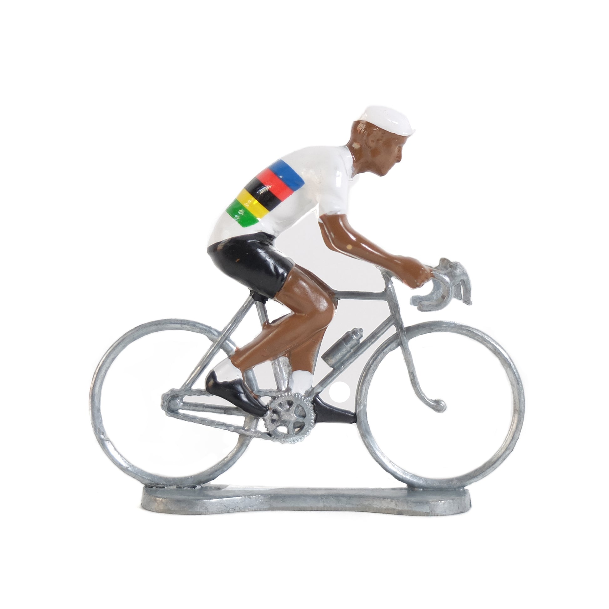 Miniatuur Wielrenner Fietser Wereldkampioen│Bernard & Eddy│art. 303780│zijaanzicht