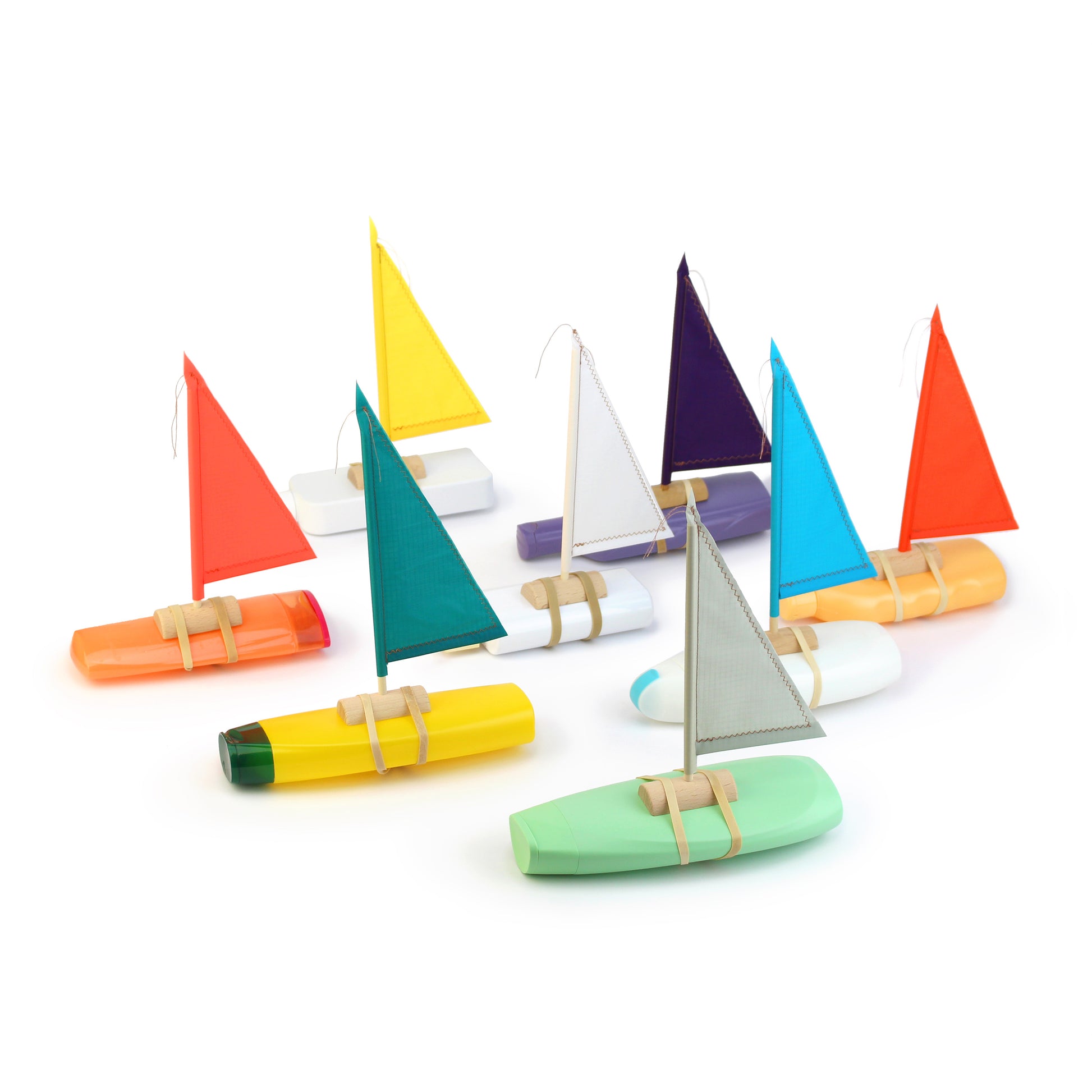 Flessenboot Floris Hovers Wit│Ikonic│art. 190281-WI│groep diverse kleuren