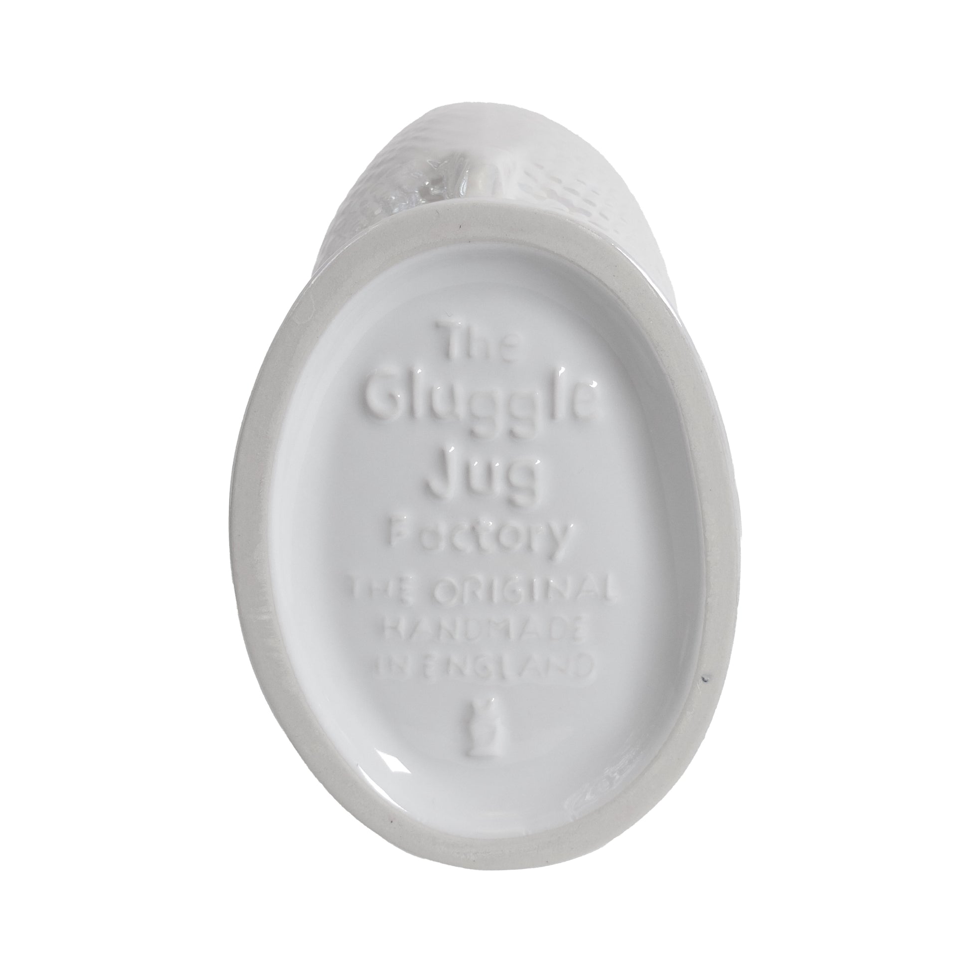 Gluckigluck Waterkaraf Vis Lustre Pearl│art. G31155/PL/W│onderkant