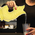 Gluckigluck Waterkaraf Vis Apple│art. G3115/APPL/W│water schenkend in glas