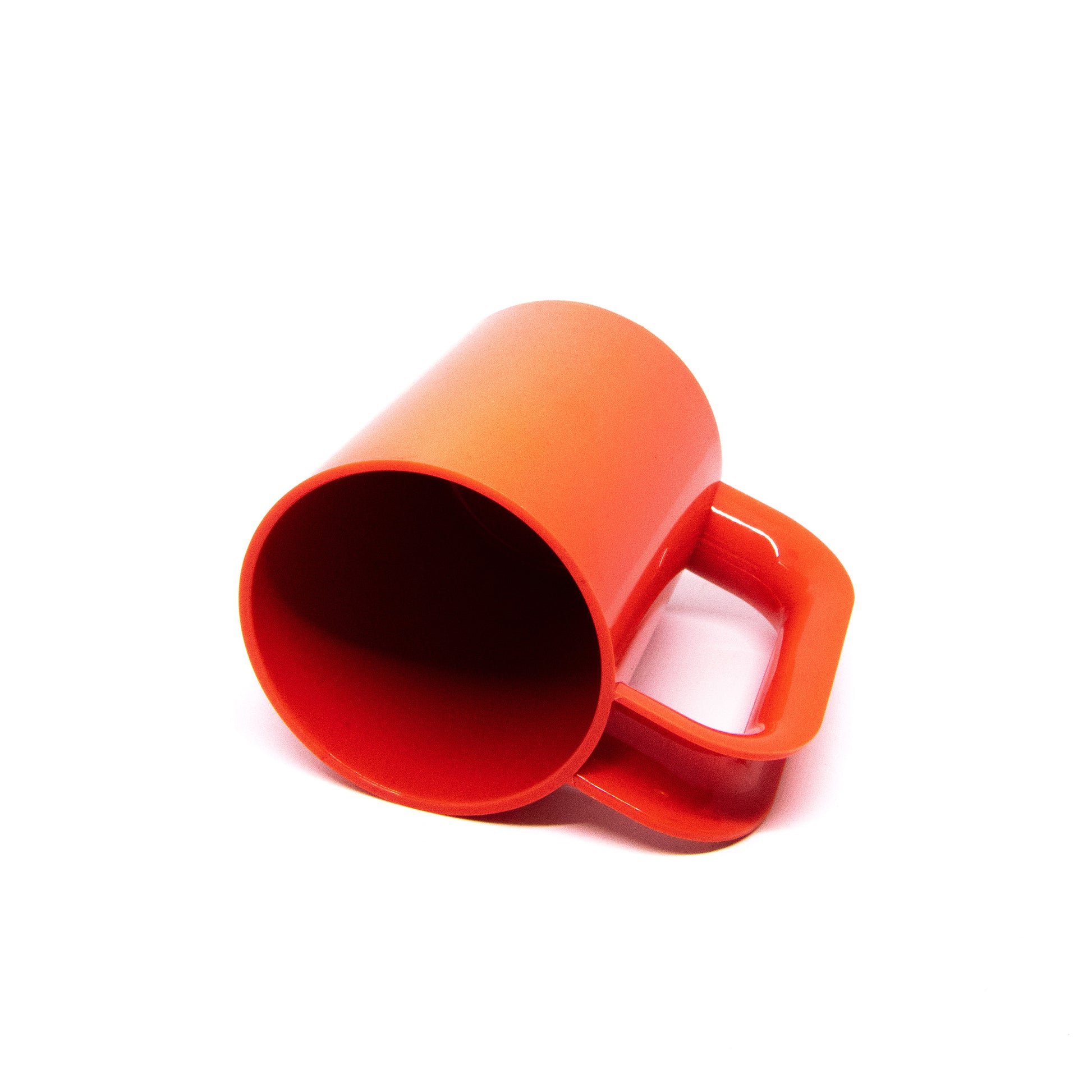 Heller Max Dinnerware│Mugs Orange set/6│Vignelli│art. HWM-OR06│losse mok liggend