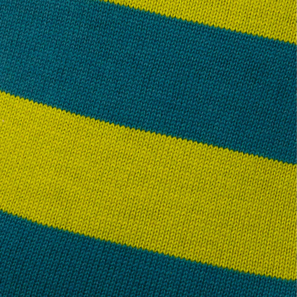 Warmwaterkruik Katoen Teal-Lime Green Suite702│Close-Up gebreid katoen│art. HWBTELG