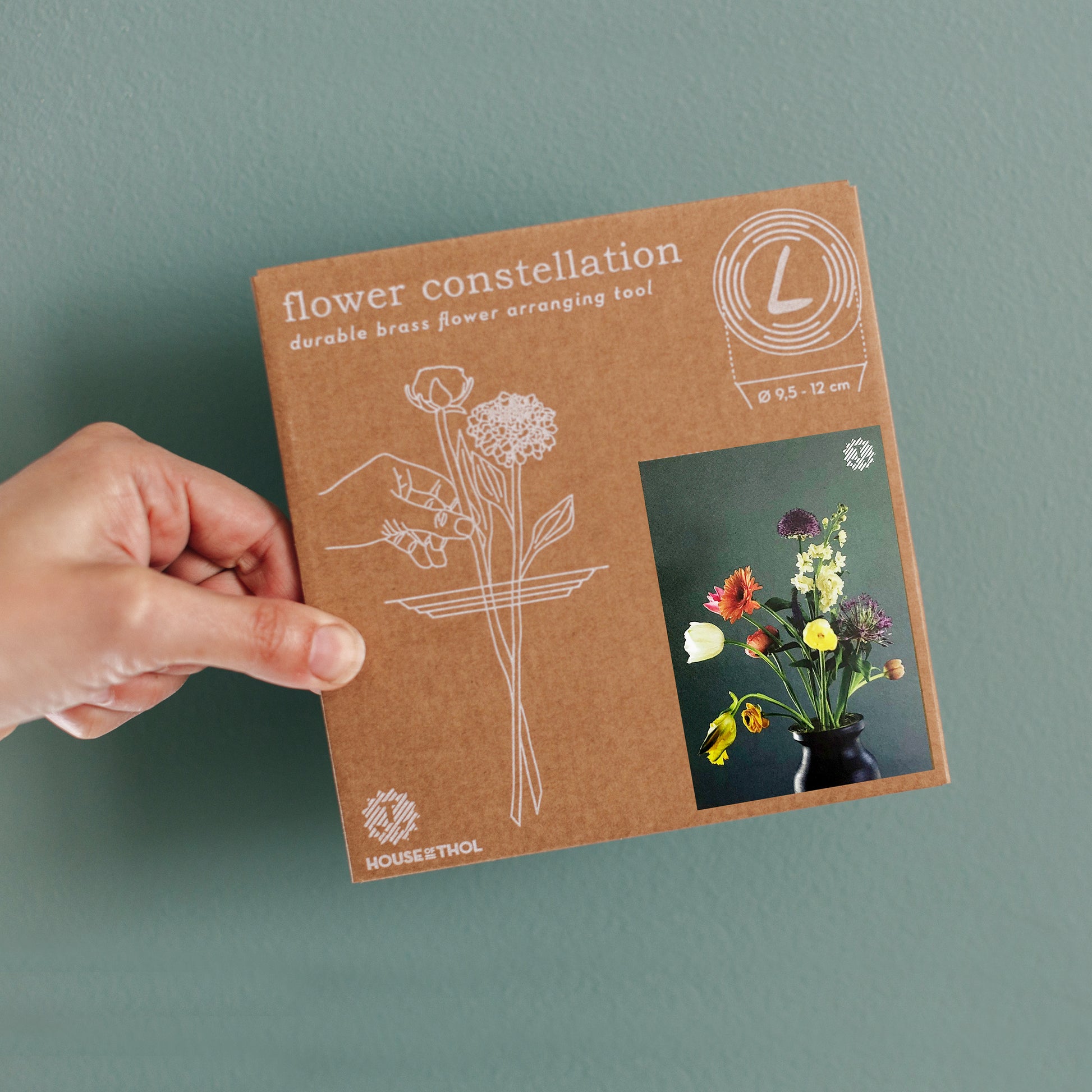 Flower Constellation RVS Large│House of Thol│verpakking