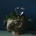 Waterworks Large│art. WWSET-L│House of Thol│in pot in vorm van olifant met hangplant