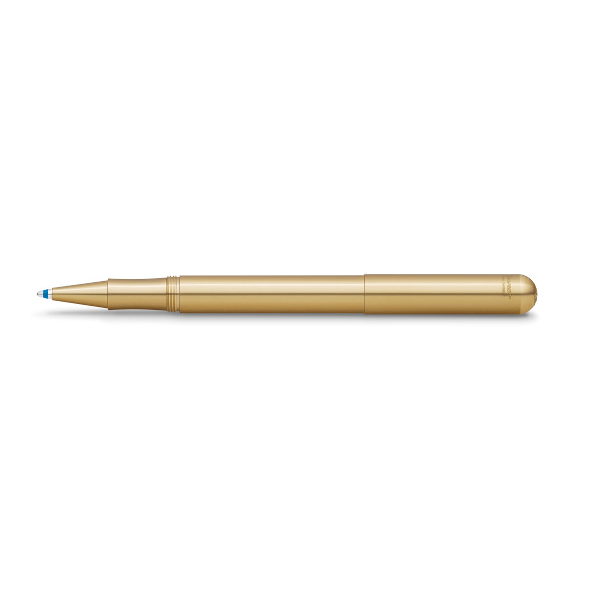 Kaweco LILIPUT Vulpen Messing│art. 1511222│Liggend met gesloten dop