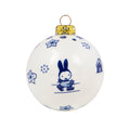 Kerstbal Royal Delft Nijntje│art. 46202000│vooraanzicht met witte achtergrond