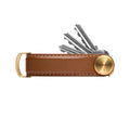 Orbitkey Sleutelhouder Pro Cedar│Key Organiser│art. KPR1-CDR-101│liggend met uitgevouwen sleutels