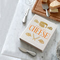Cheese Tools - The Essentials│Printworks│art. W0627│bovenaanzicht op marmeren tafel naast losse items