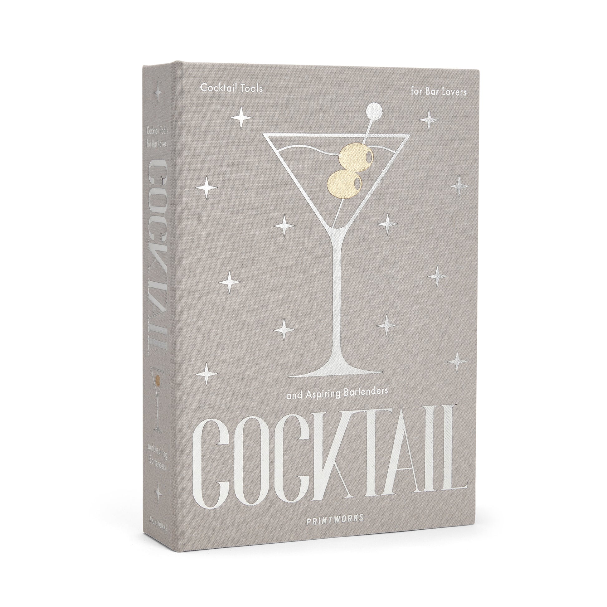 Cocktail Tools - The Essentials│Printworks│art. PW00628│vooraanzicht schuin met witte achtergrond