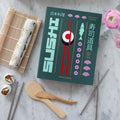 Printworks the Essentials Sushi Tools│art. PW00674│bovenaanzicht naast losse onderdelen