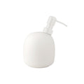 Kiwi Zeepdispenser Wit│Happy Sinks│art. EB-HS-060│zijaanzicht met witte achtergrond