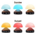 Lexon Mina Sunrise Wekker│Wake-Up Light Bronze│art. LR153BZ│kleuren zonsopgang- en zonsondergangfunctie