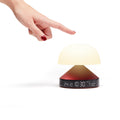 Lexon Mina Sunrise Wekker Donkerrood│Wake-up Light│art. LR153DR│met hand boven touchfunctie en licht aan