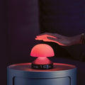 Lexon Mina Sunrise Wekker Donkerrood│Wake-up Light│art. LR153DR│rood licht met hand boen touch-functie