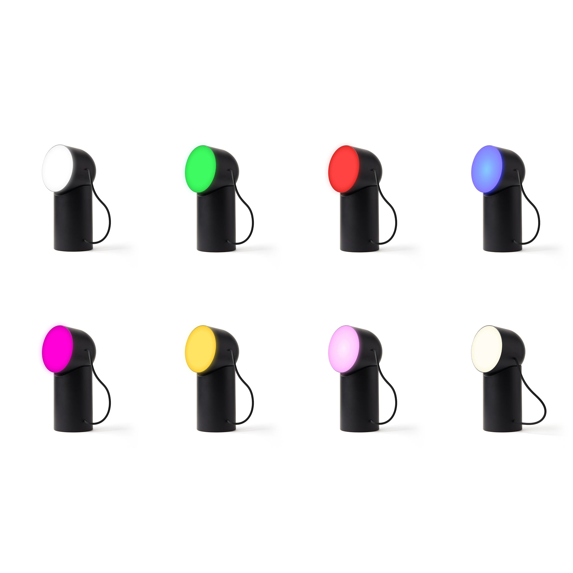 Lexon Orbe Zwart│Oplaadbare Tafellamp│art. LH88N│alle kleuren verlichting