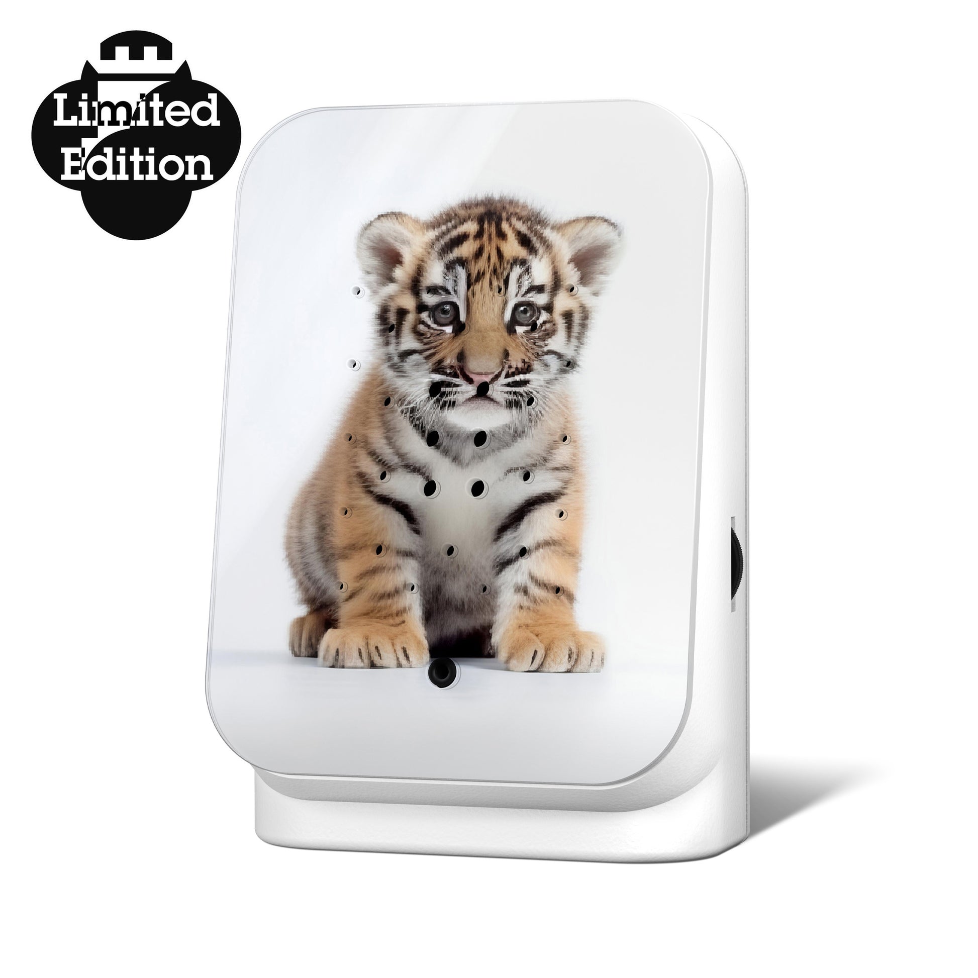 Junglebox Limited Edition Baby Tijger│Relaxound│art. 11JGL0301002│voorkant met logo Lim. Ed.