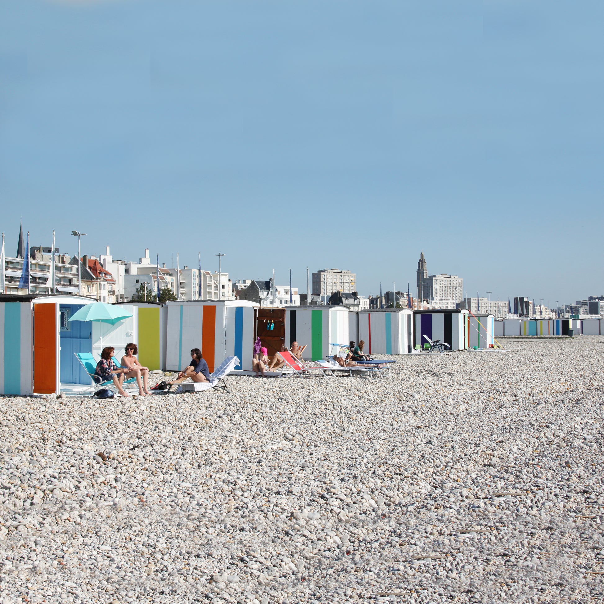 Gastendoekjes Martens & Martens Suite702│art. MMTTSET30PIRBBR│strandhuisjes kunstproject