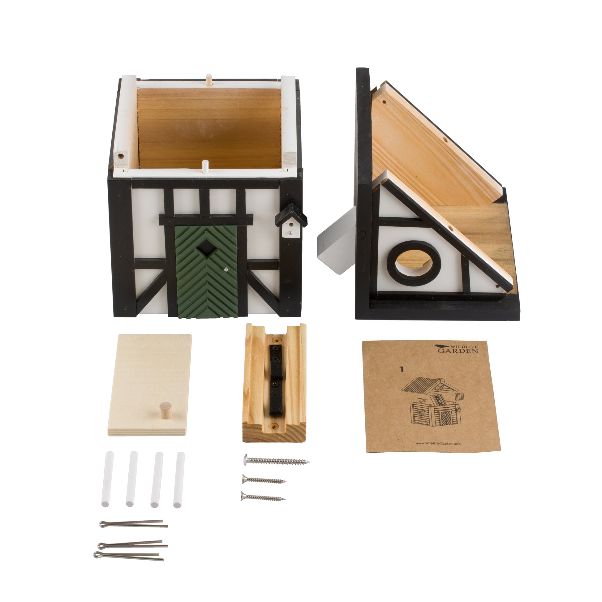 Multiholk Vakwerkhuis Vogelhuis│Wildlife Garden│art. WG109│losse onderdelen