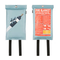 Blusdeken Wijn Naaais│Fire Blanket│art. FB01DAW│voor- en achterkant
