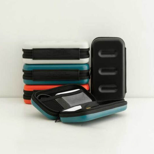 Nähe hard Shell Case Zwart│Opbergmap│HIthtide│art. GB277-BK│diverse kleuren op stapel