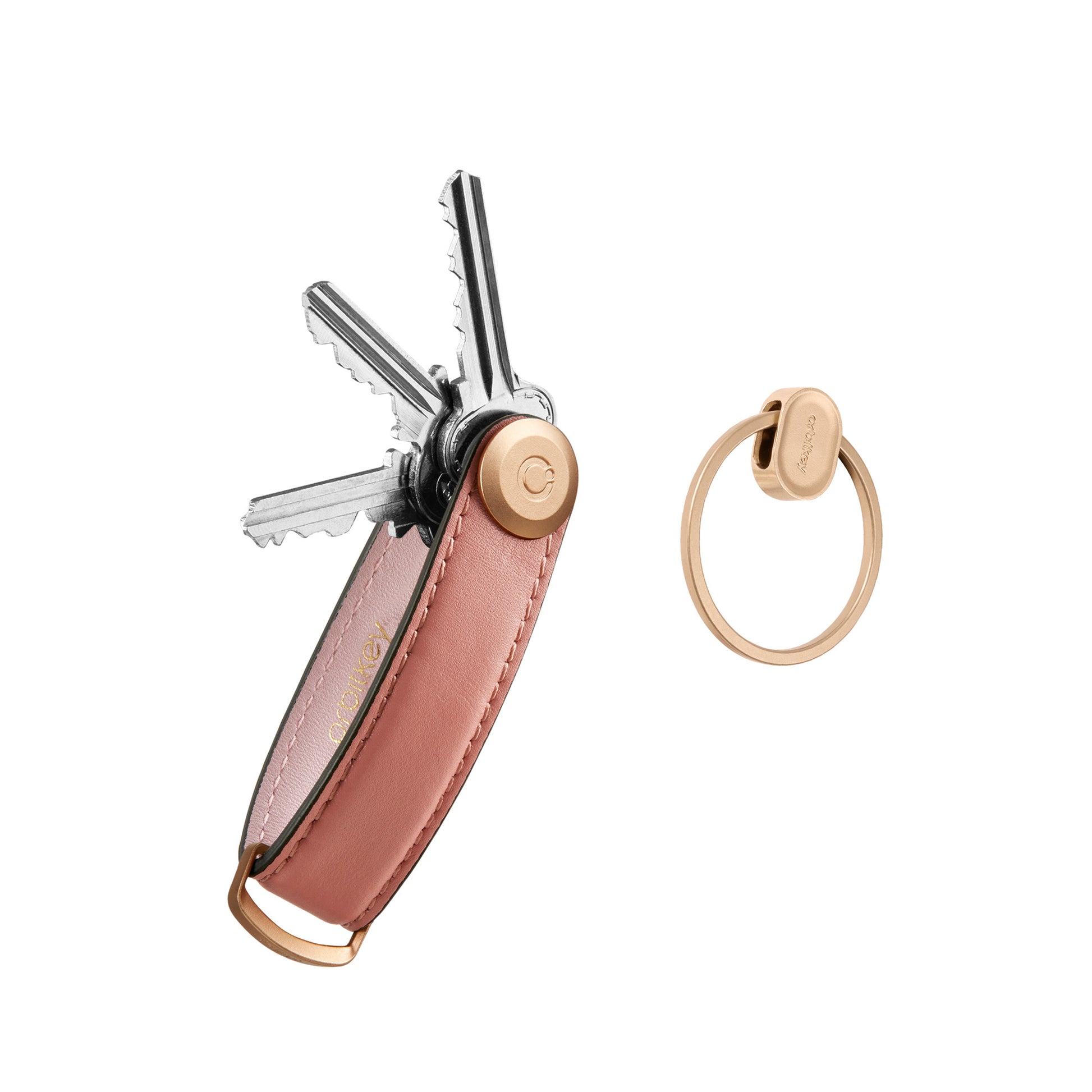 Orbitkey Gift Set Sleutelhouder Cotton Candy+ Ring V2│art. GLT2-CCT-201│losse onderdelen