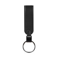 Orbitkey LoopZwart│Sleutelhange Leer│art. PLK1-BLK-101│voorkant zonder sleutels