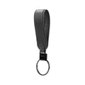 Orbitkey LoopZwart│Sleutelhange Leer│art. PLK1-BLK-101│voorkant schuin zonder sleutels