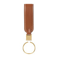 Orbitkey LoopZwart│Sleutelhange Leer│art. PLK1-BLK-101│voorkant met losse ring
