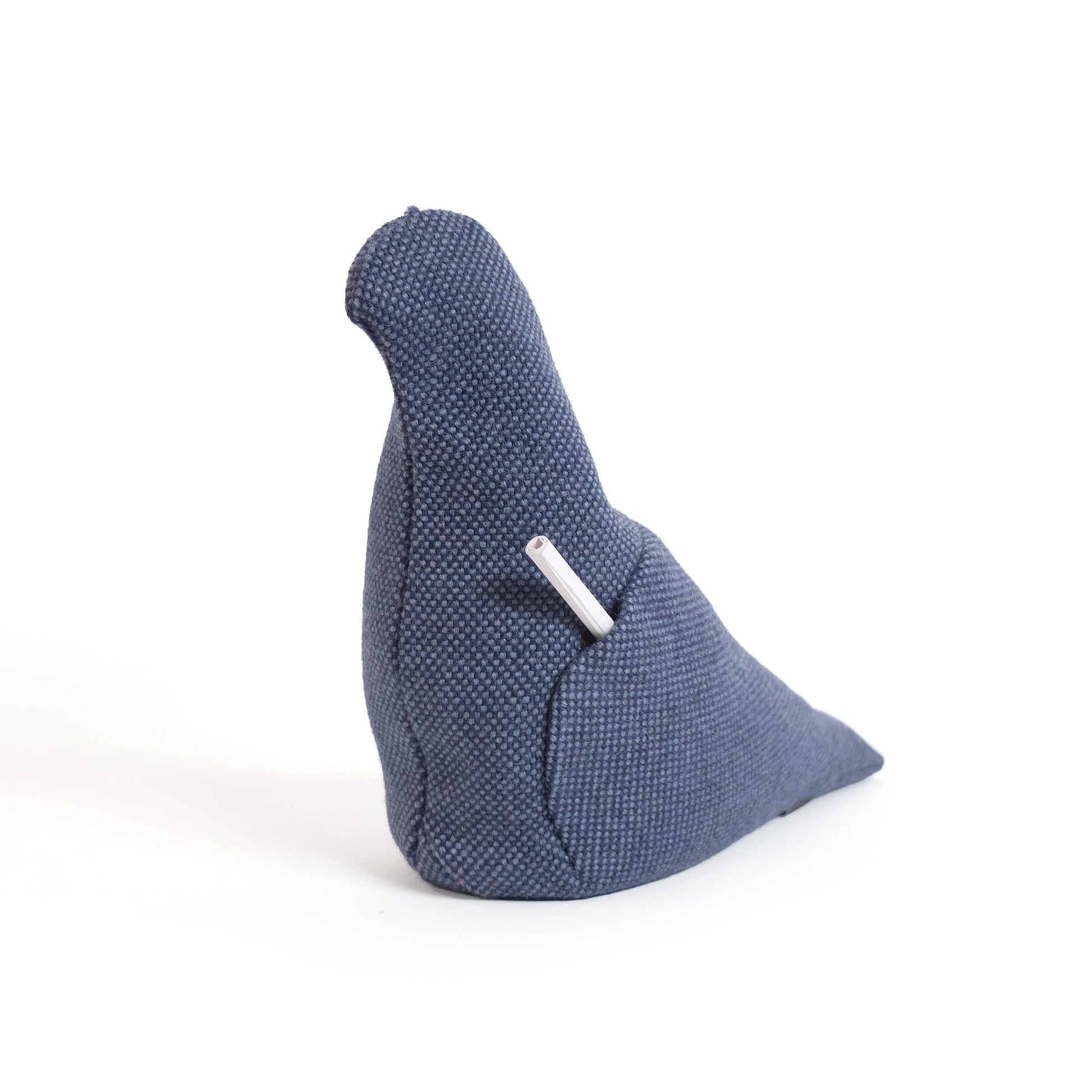 Pigeon Service Nr.8 Blauw Christien Meindertsma│voorkant schuin met briefje