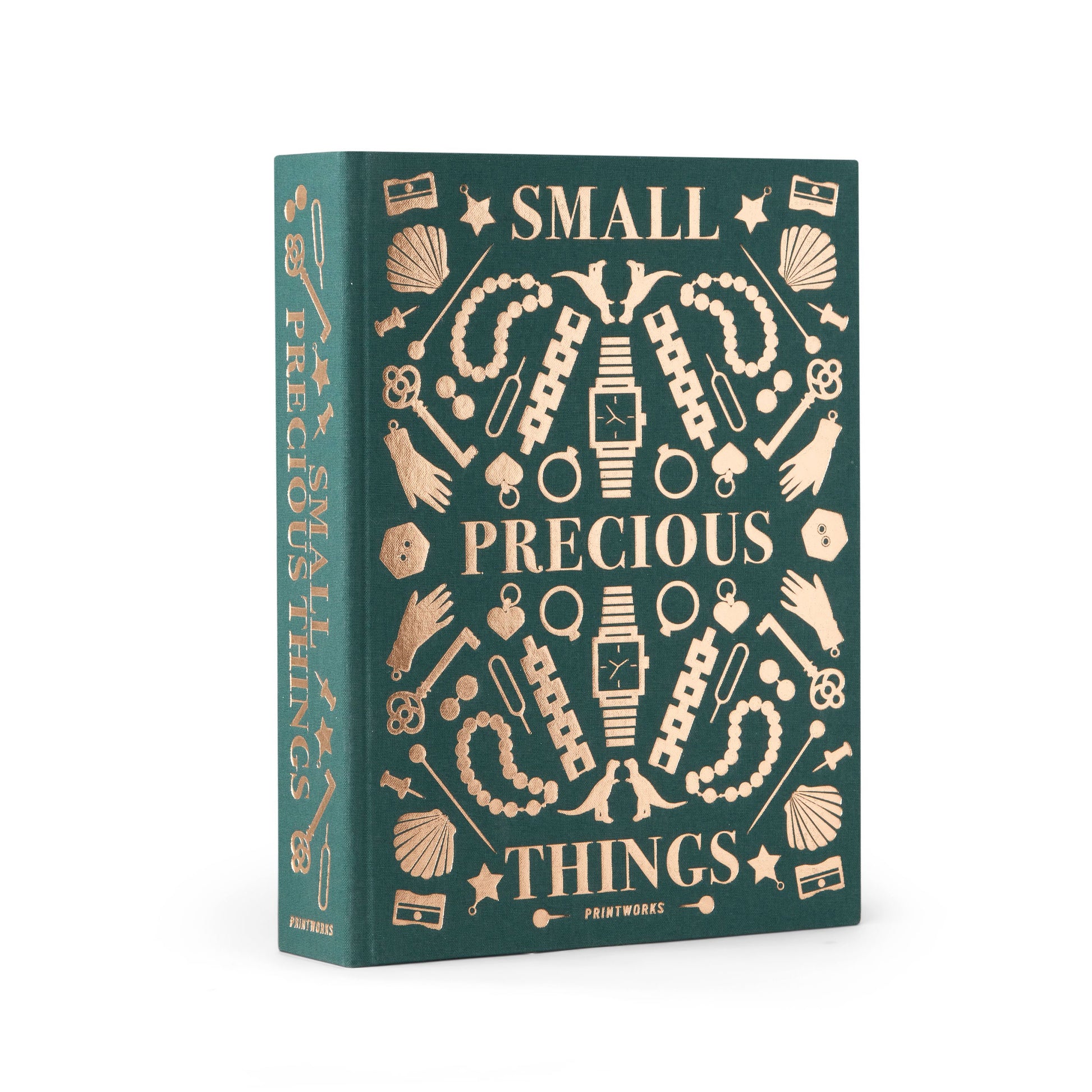 Juwelendoos Precious Things Groen│Printworks│PW00600│vooraanzicht schuin